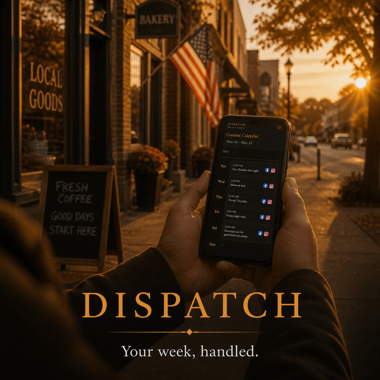 Dispatch, social media on autopilot