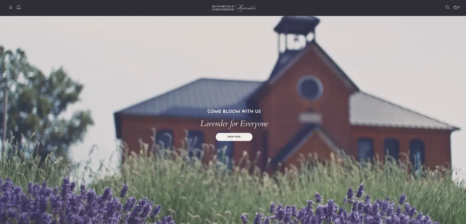 Bloomfield Schoolhouse Lavender