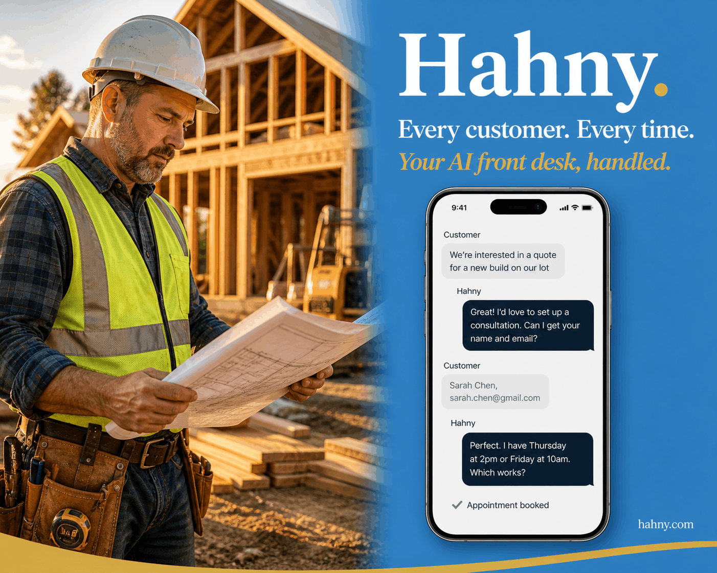 Hahny, AI tool for small business